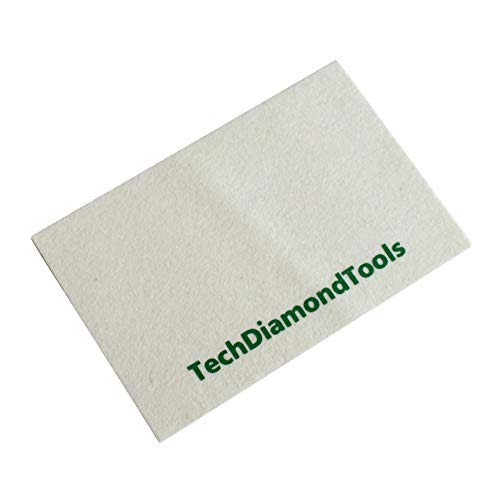 A Set Of 3 Wool Cloths For Buffing Or Polishing With Techdiamontools Diamond Pastes #TOP4