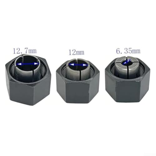Mandrin de serrage et écrou pour routeur DW618 compatible multi-tailles - 3