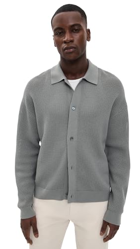 FRAME Men's Open Knit Cardigan