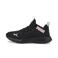 Puma Women's Softride Running Shoe, Puma Black / Chalk Pink, US 9.5