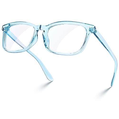 Image of VISOONE Blue Light Blocking Glasses Square with Anti Computer Glare for Gaming Women and Men MONTANA