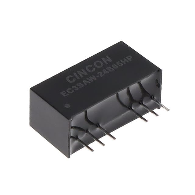 EC3SAW-24S05HP,Isolated DC/DC Converters - Through Hole 3W 9-36Vin 5Vout 600mA