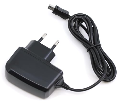 Chargeur pour Garmin Camper 780, Dakota 10, Dokota 20, Dash Cam 30, Dezl LGV700 GPS Mini USB Câble de charge Chargeur secteur OTB avec chiffon de nettoyage d'écran