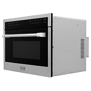 ZLINE 24" Built-in Convection Microwave Oven in Stainless Steel with Speed and Sensor Cooking ZLINE 24 Built in Convection Microwave Oven in Stainless Steel with Speed and Sensor Cooking