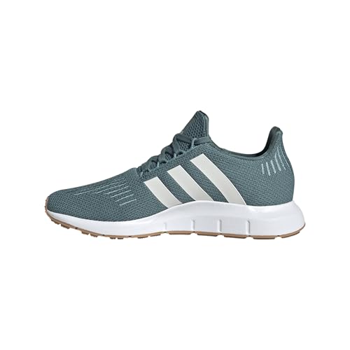 Adidas Women's Swift Run 1.0, Preloved Teal/Off White/White, 9