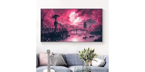 Kit d'Art Diamant DIY par Numéros pour Décoration Murale