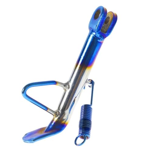 Pied stationnement scooter acier inoxydable support lateral moto titane