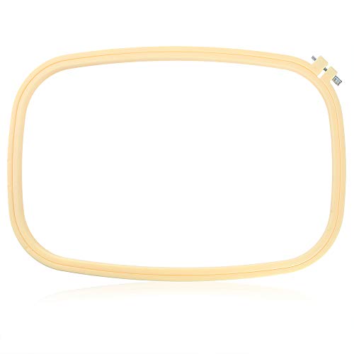 Caydo Big Size ABS Plastic Embroidery Hoops Square Cross Stitch Hoops 15 Inch x 9.8 Inch