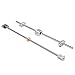Industrial Combination,Ideaker Vertical 2mm Lead Screw &L400mm Shaft Optical Axis&Pillow Block Bearings Slide Block with Dual Rail Shaft Support &Flexible Shaft Coupling 15pcs