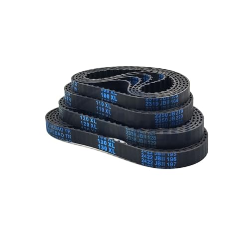 Correa síncrona de caucho 44XL con 22 dientes ancho 8 mm pack de 3 piezas para poleas