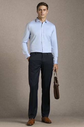 Image of Louis Philippe Men Work Utility Pants