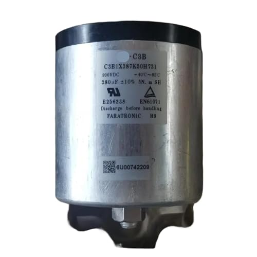 C3B 380UF900V condensateur film C3B1X387K50H731 pour onduleur et filtrage
