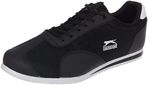 Slazenger AGOT Erkek Sneaker Ayakkabı, Siyah/Beyaz