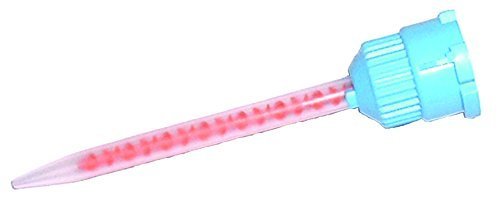 Flamingodental - 50 puntas de mezcla dental, color azulnaranja 101