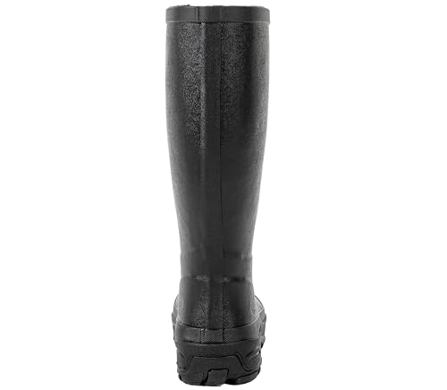 Ubon Rain Boots for Men Waterproof Rubber Boots Outdoor Work Garden Boots2