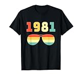 Photo Gallery t-shirt vintage 1981 per uomo retrò divertente 1981 maglietta Photo Gallery t-shirt vintage 1981 per uomo retrò divertente 1981 maglietta