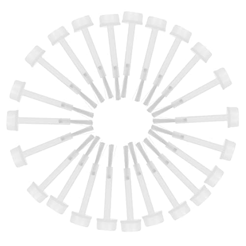 SHERCHPRY 100Pcs Nail Polish Replacement Brush Soft Bristle Nail Polish Gel Applicators Manicure Tools for Easy Application and Improved Efficiency for DIY Nail Art