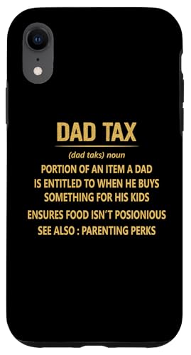 Camisa Dad Tax Definition Hombre Daddy Día del Padre Carcasa para iPhone XR