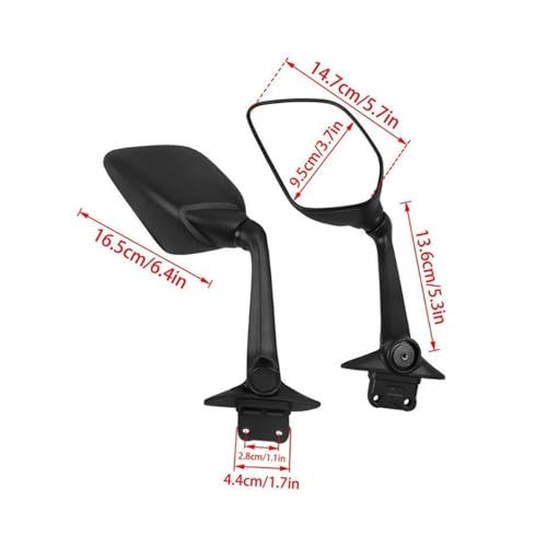 Espejos retrovisores para motocicleta T-MAX560 diseño premium 3
