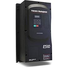 Teco Variable Frequency Drive, 10 HP, 460 Volts 3 Phase Input, 460 Volts 3 Phase Output, NEMA 4/4X/12, E510-410-H3N4-U, Indoor, Medium Duty VFD Inverter for AC motor control
