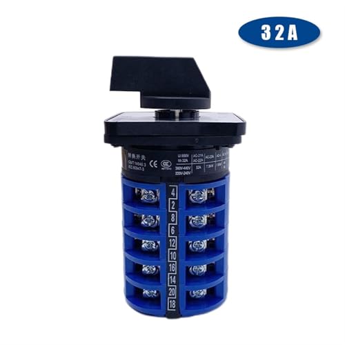 Interruptor de leva YMW26-32/5 selector de 5 posiciones 32A 4