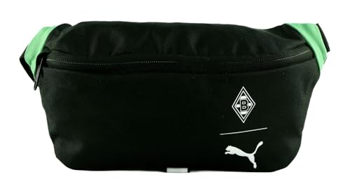 Sac banane PUMA BMG Fan Waist Bag noir et vert pour supporter du Borussia