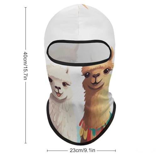 Balaclava de esquí, máscara facial completa con protección solar, capucha protectora contra el sol, gaiter de cuello enfriador para verano, para hombres y mujeres miniatura 2