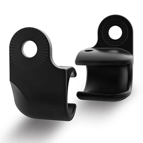 EMTB Bicycle Trailer Coupling for Thule and Chariot Trailers I Bicycle Coupling for Thule Bicycle Trailers I axle Coupling for Thule Bicycle Trailers, Black 2 pack