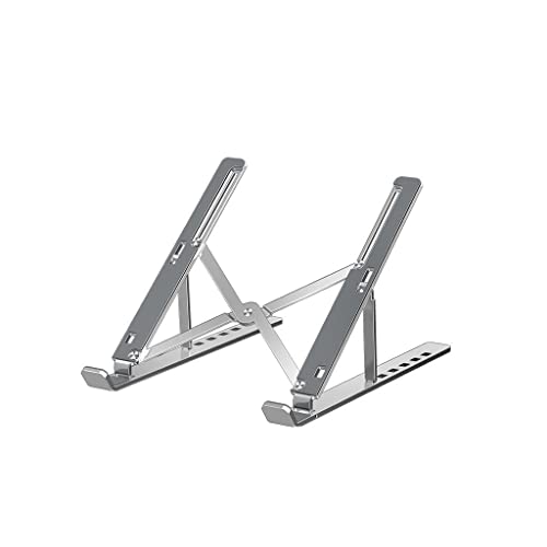 Support de bureau peinture spéciale finition main pour écran argent