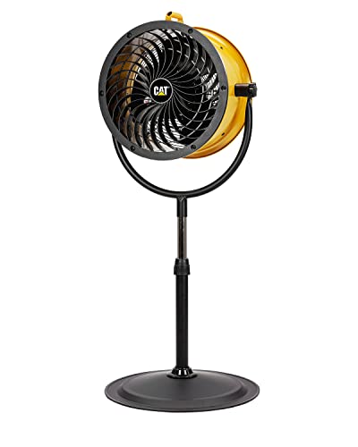 CAT Caterpillar® 14' HVPD-14AC HIGH VELOCITY PEDESTAL DRUM FAN, YELLOW