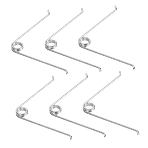 BESPORTBLE 6Pcs Stainless Steel Pruning Shears Replacement Springs for Gardening Tools V-Shape Trimming Spring Parts