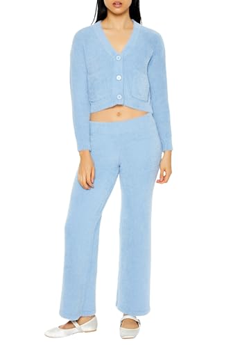 Image of Forever 21 Women's Fuzzy Cardigan Sweater