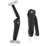 Bras De Support pour Coffre De Toit – Vérin De Maintien Sécurisé – Amortisseur Résistant Antirouille avec Poignée Courbée pour Coffre Voiture | Stabilité, Pose Facile, Conduite Fiable