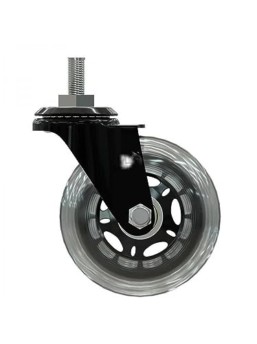 Roue en PU avec finition électrophorèse pour trottinette robuste