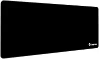 Mouse Pad Gamer Grande APEX Control Profissional 90x40 Borda Costurada Borracha Antedeslizante Preto Branco Titorion (Preto)
