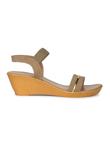 Image of Bata Lille Women's Olive Heels - 6 UK (6617915)