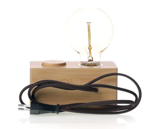 noTrash2003 Stylish simple table lamp with warm light for living room or chest of drawers enhances the shelf and brightens the mood - Image 4