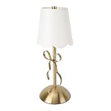 Construction en métal : fabriquée à partir de métal robuste, cette lampe de table offre une stabilité et une durabilité exceptionnelles, offrant une esthétique moderne qui complète sans effort différents styles de décoration intérieure.