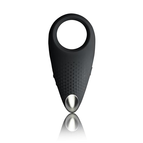 Anillo Rocks-Off Empower Cock Ring con vibración potente negra