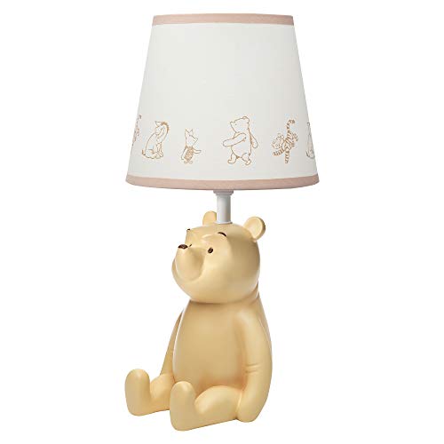 Lambs & Ivy Disney Baby Storytime Pooh 3D Table Lamp With Shade #TOP2