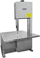 Serra Fita de Bancada para Carnes SFPPL Max Energia Elétrica 127V Metvisa Cinza