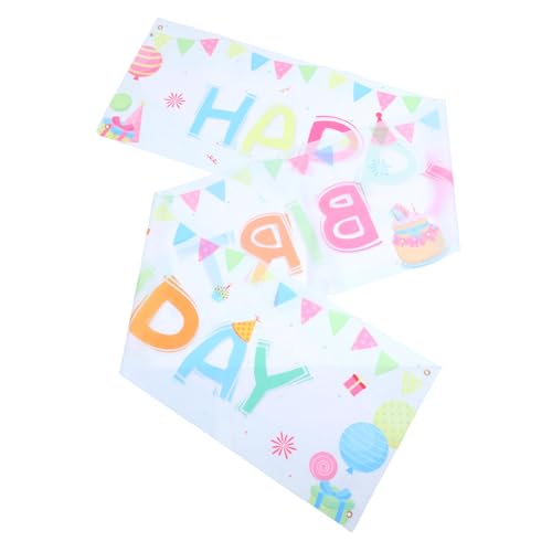 SUPVOX 誕生日パーティーの装飾 赤ちゃん 女の子 青 金 お誕生日おめでと