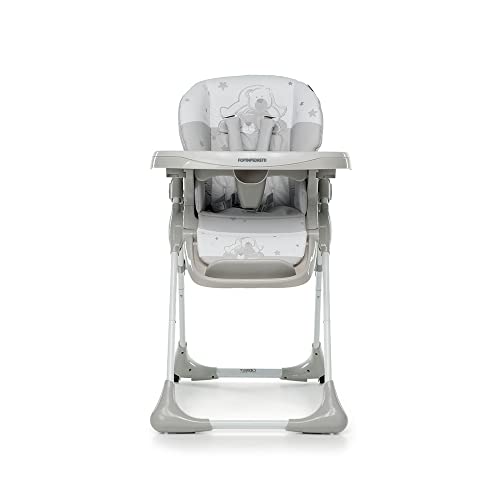 Foppapedretti Seggiolone Meeting, bambini da 6 mesi a 3 anni (fino a 15 Kg), Seduta/Poggiapiedi/Schienale Regolabili, Cesto Porta Oggetti, Stabile e Confortevole, con Imbottitura Lavabile, Dolcestella - Immagine 2