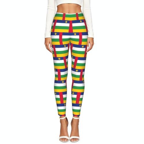 Leggings de África Central para mujer con tejido elástico suave 2