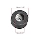 sourcing map 8 Stück Anti-Vibration Basis Pad Spike Matten D34xH19mm Gummifüße für Lautsprecher Gitarrenverstärker HiFi