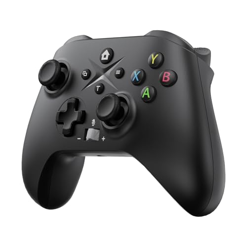 GMVOX Wireless Controller for X-BOX ONE, Gaming Controller with 2 Back Buttons, Remap/Turbo/Dual Vibration Functions,Support 3.5mm Headphone Jack,for X-BOX Series X/S, X-BOX ONE,Black