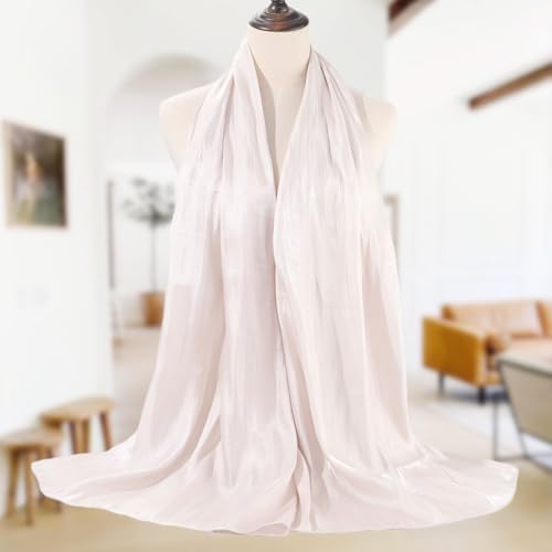 Women's Scarves Lady Light Soft Fashion Solid Scarf Wrap Shawl for Muslim Women Lightweight3