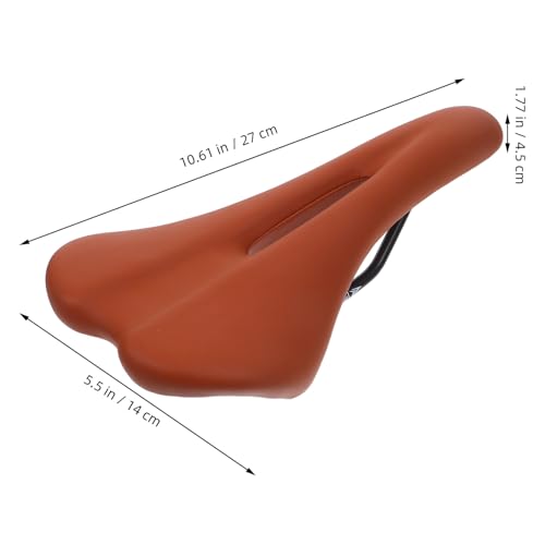 Selle de vélo de route et VTT imperméable avec coussin confortable