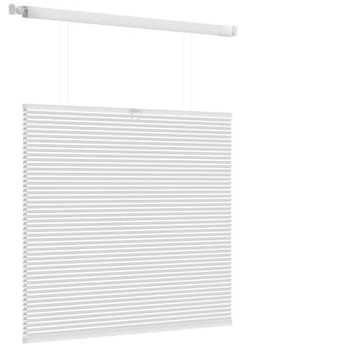 Shade&Beyond No Drill Top Down Bottom Up Cellular Shades, 32" W x 64" H