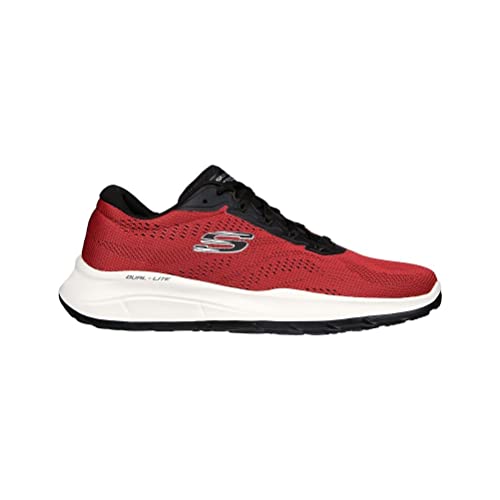 Skechers Skechers Equalizer 5.0 Mens Sneaker, Red/Black, 41 EU